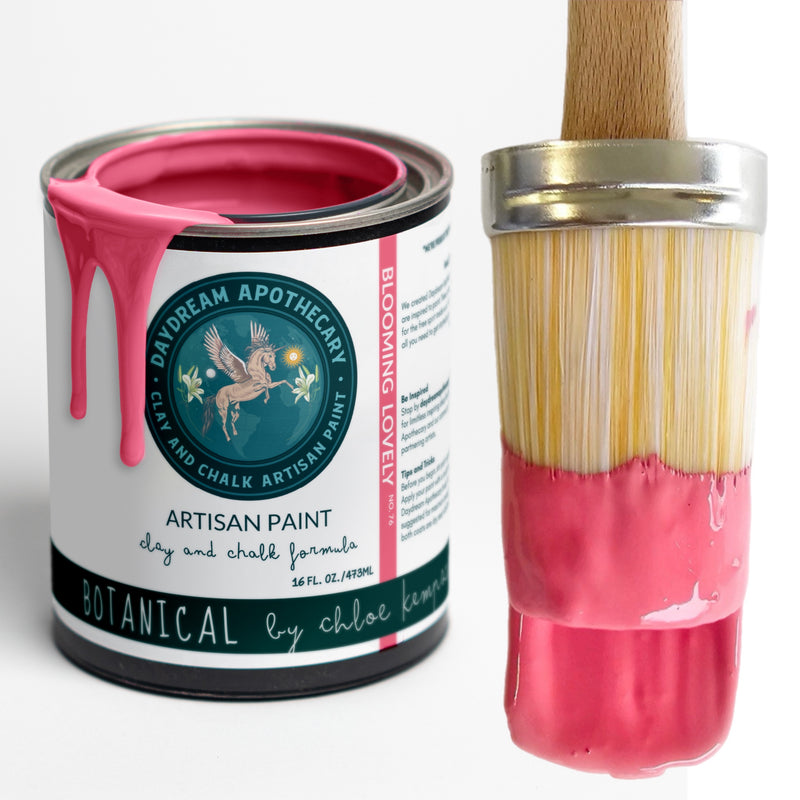 Bright Pink Chalk Paint and Clay Paint  Blooming Lovely