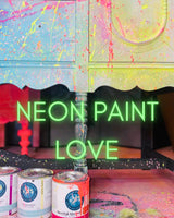 Neon Pink Chalk Paint La La Love You