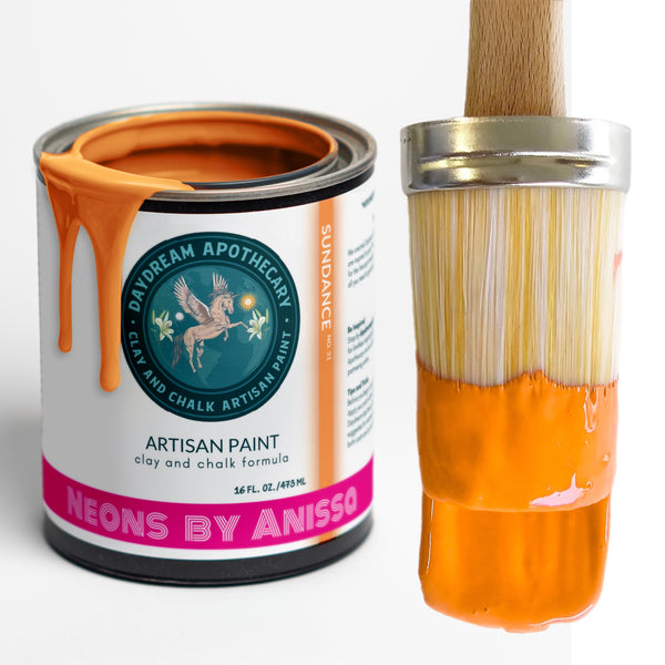 Neon Orange - Chalk Paint and Clay Paint Sundance