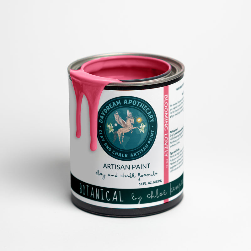 Bright Pink Chalk Paint and Clay Paint  Blooming Lovely