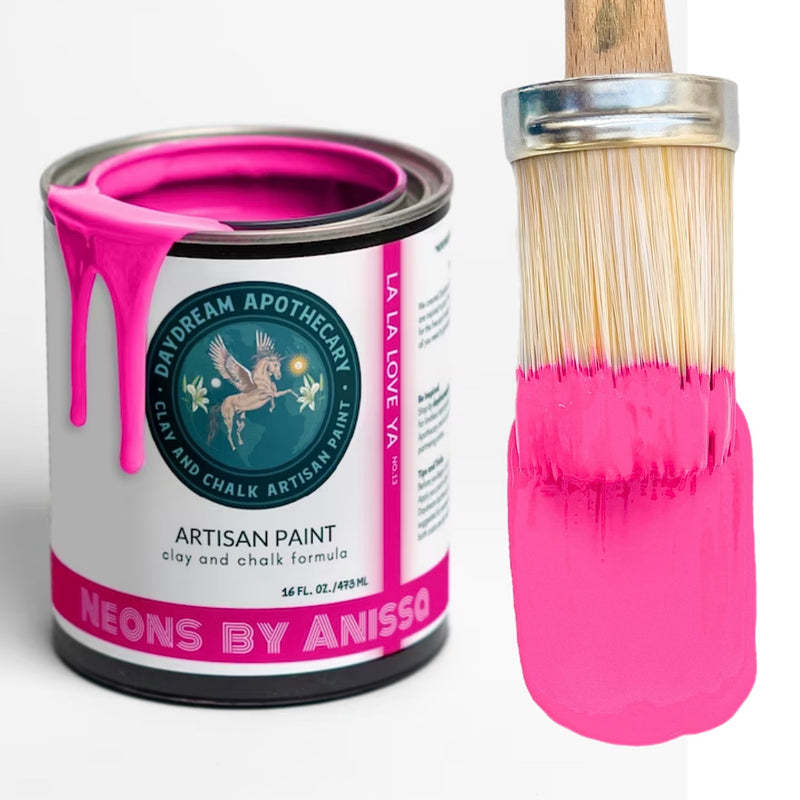 Neon Pink Chalk Paint La La Love You