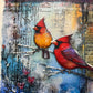 Decoupage Tissue Paper Funky Winter Vibes...Limited Edition