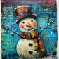 Decoupage Tissue Paper Funky Winter Vibes...Limited Edition