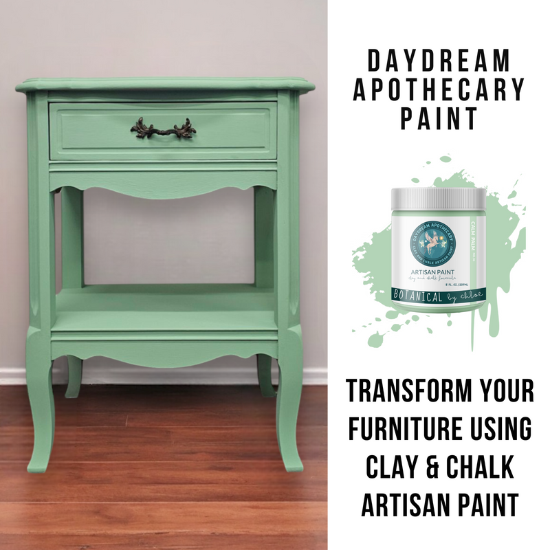 Botanical - An Earthy Mint Green Calm Palm Clay and Chalk Paint