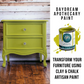 Chartreuse Green Chalk Paint and Clay Paint  Living Light