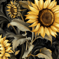 Decoupage Tissue Paper Sunflower Garden Set