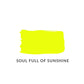 Neon Yellow Chalk Paint and Clay Paint  - Soul Full Of Sunshine